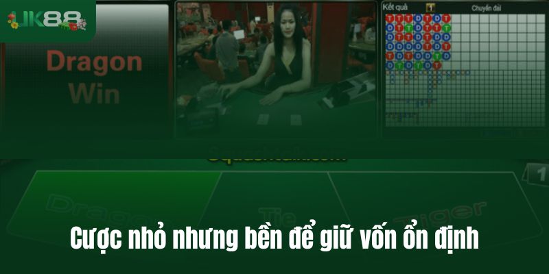 Cược nhỏ nhưng bền để giữ vốn ổn định